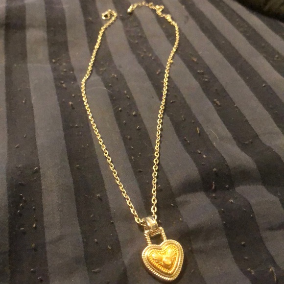 Heart pendant with chain - Picture 2 of 2